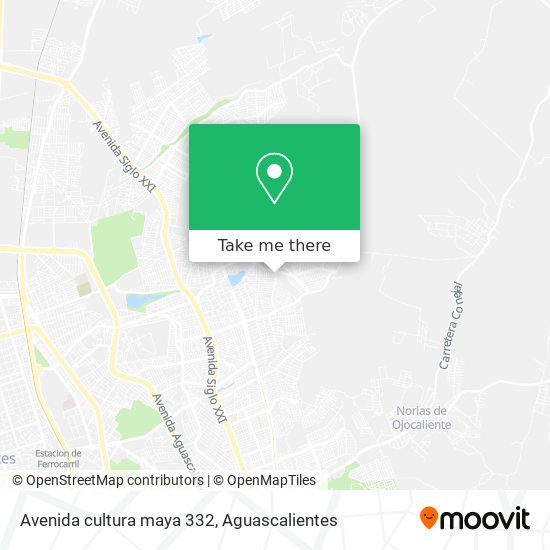Avenida cultura maya 332 map