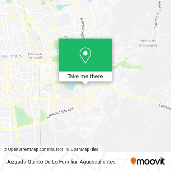Juzgado Quinto De Lo Familiar map