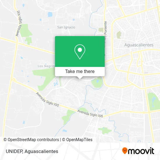 UNIDEP map