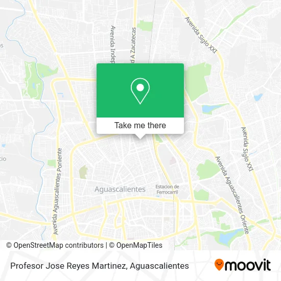 Mapa de Profesor Jose Reyes Martinez