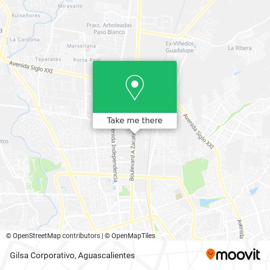 Gilsa Corporativo map