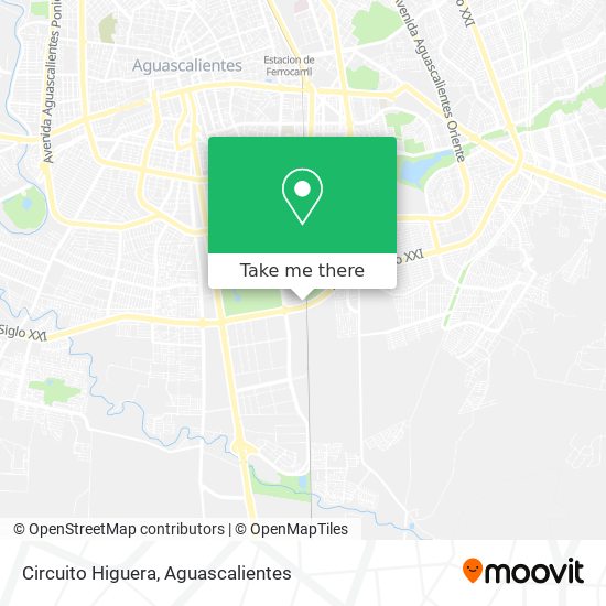 Mapa de Circuito Higuera