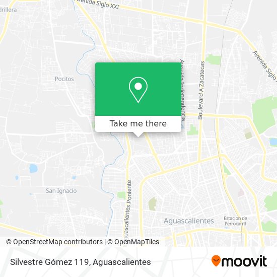 Mapa de Silvestre Gómez 119