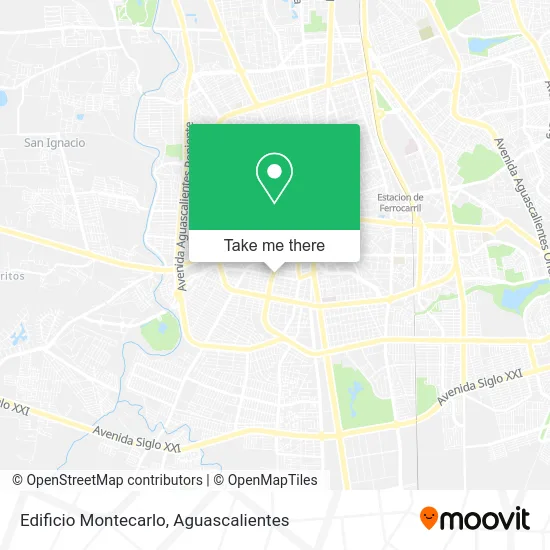 Edificio Montecarlo map