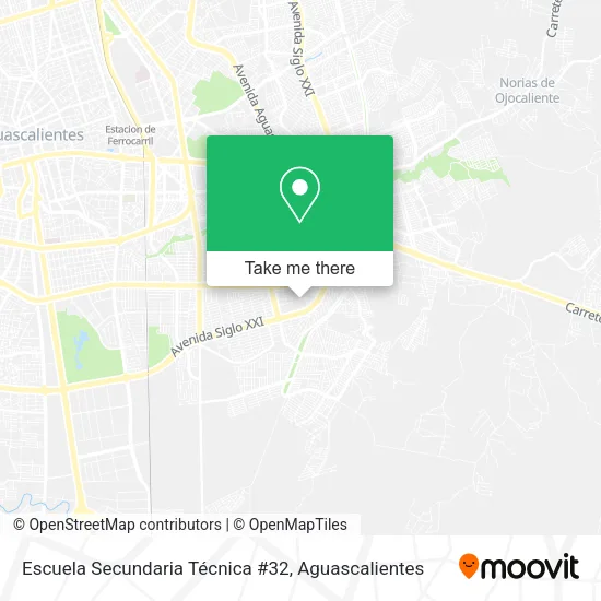 Escuela Secundaria Técnica #32 map
