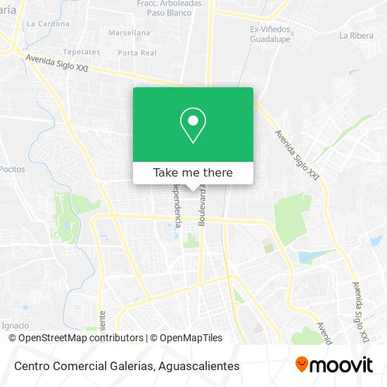 Centro Comercial Galerias map