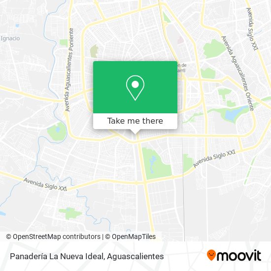Panadería La Nueva Ideal map