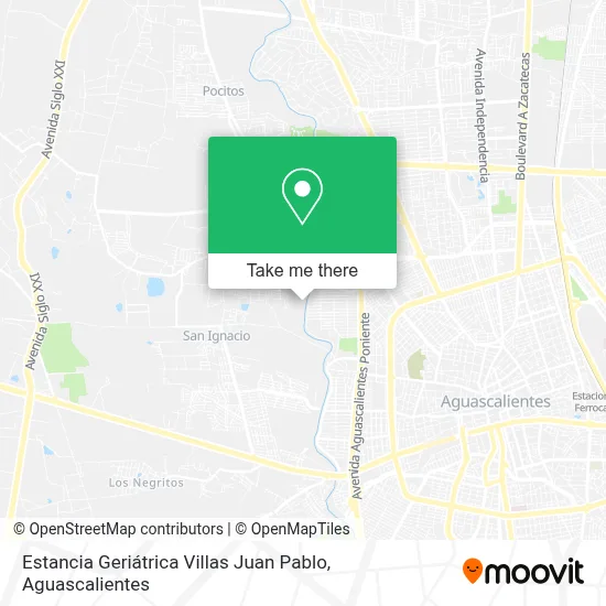 Estancia Geriátrica Villas Juan Pablo map