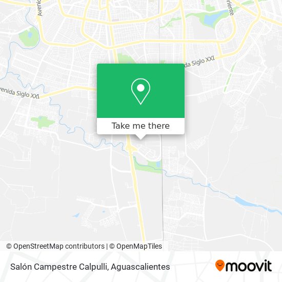Mapa de Salón Campestre Calpulli