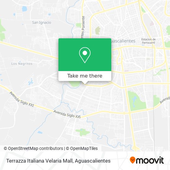 Terrazza Italiana Velaria Mall map