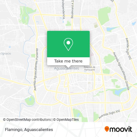 Mapa de Flamingo