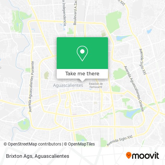 Brixton Ags map