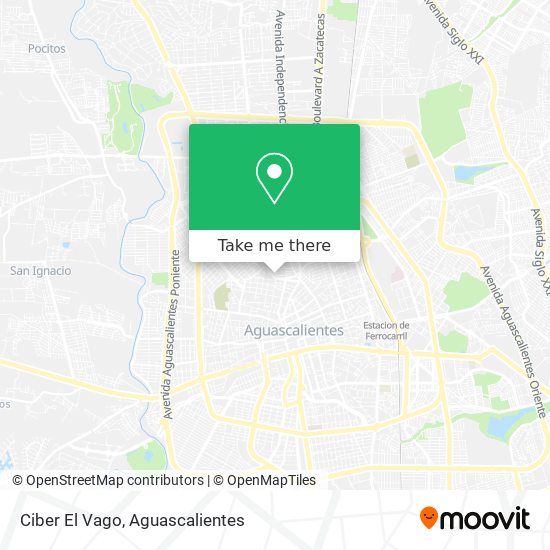Mapa de Ciber El Vago