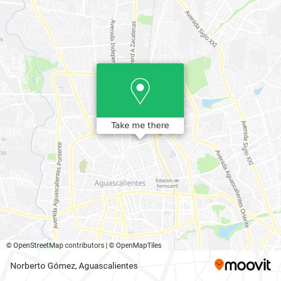 Mapa de Norberto Gómez