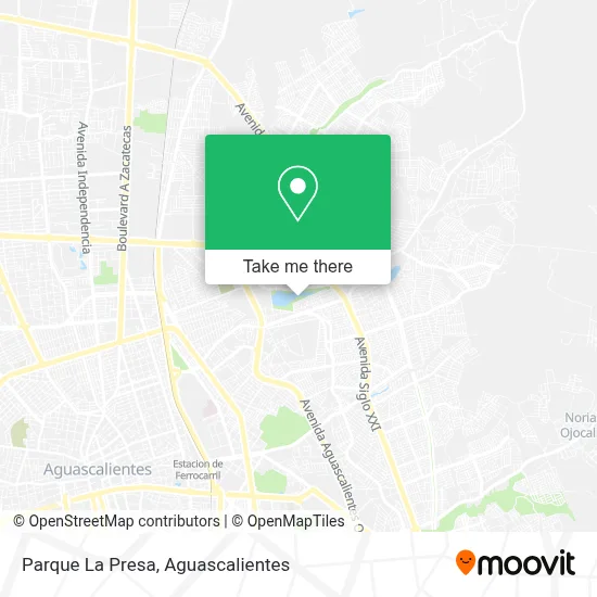 Parque La Presa map