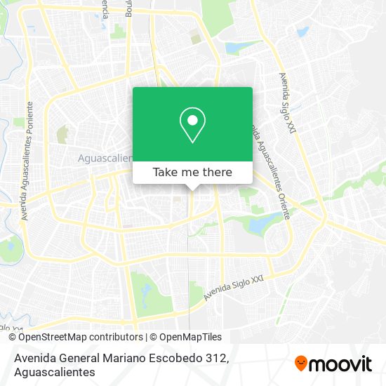 Avenida General Mariano Escobedo 312 map