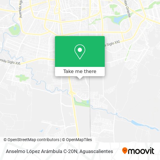 Mapa de Anselmo López Arámbula C-20N