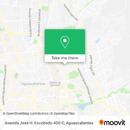Avenida José H. Escobedo 400-C map