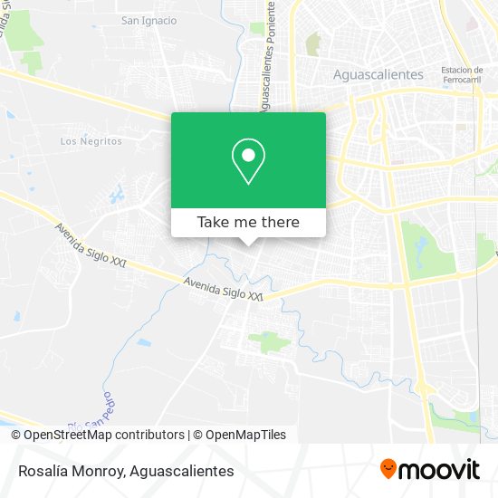Rosalía Monroy map