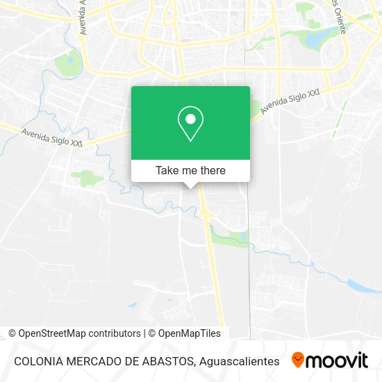 COLONIA MERCADO DE ABASTOS map