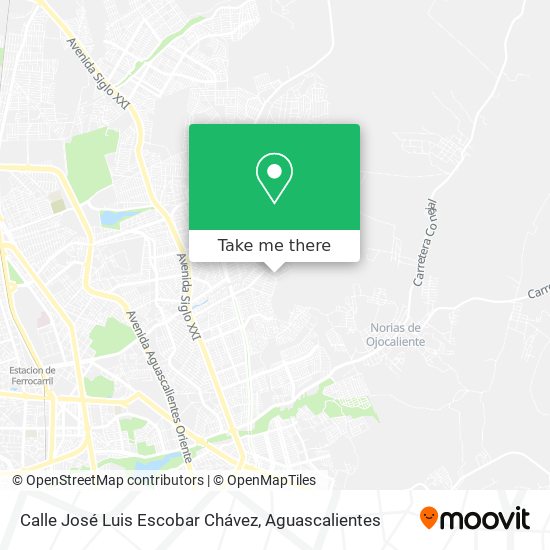 Calle José Luis Escobar Chávez map