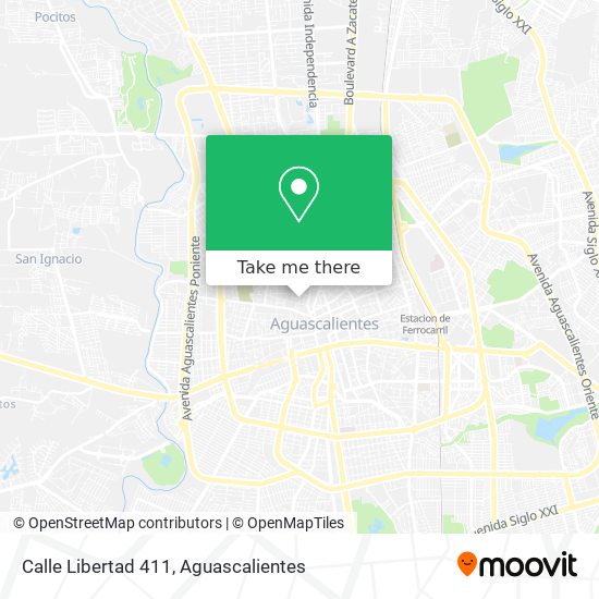 Calle Libertad 411 map