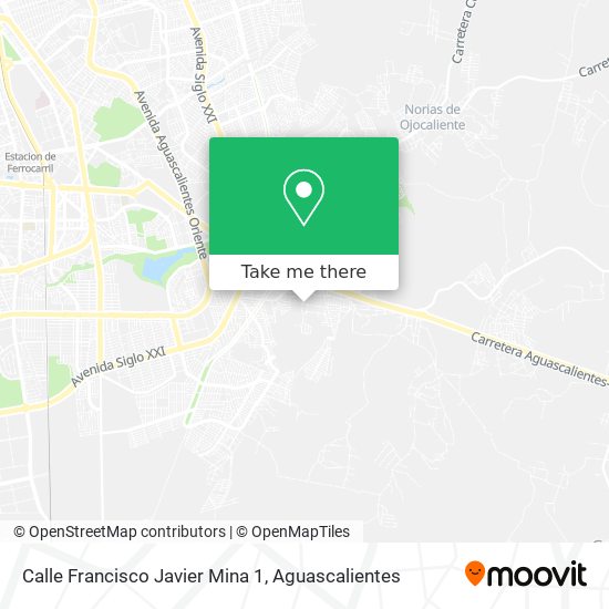 Calle Francisco Javier Mina 1 map