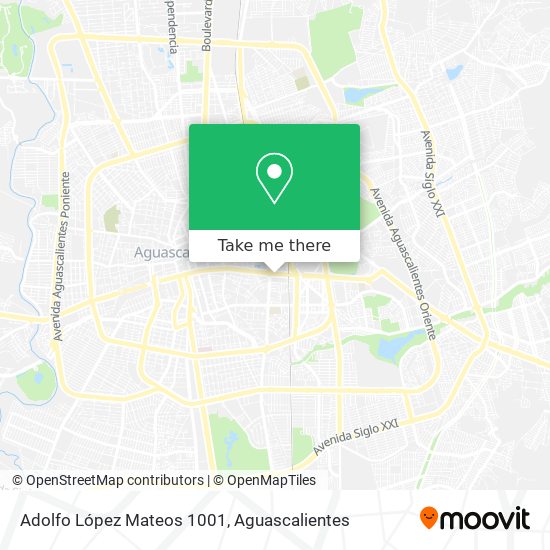 Mapa de Adolfo López Mateos 1001