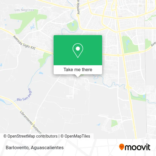 Barlovento map