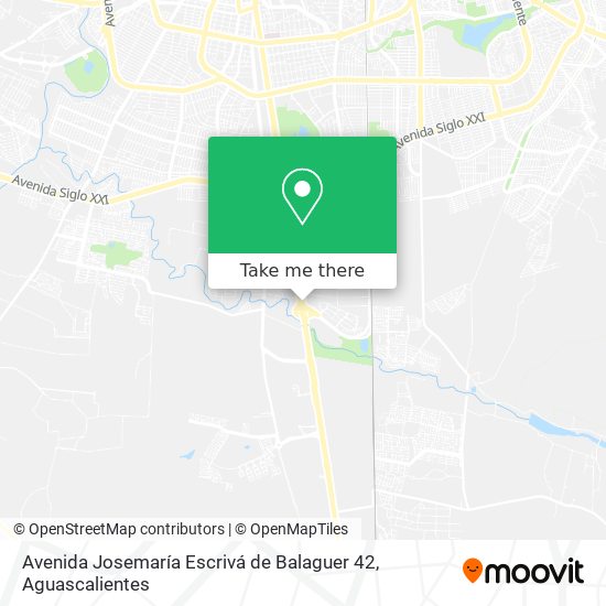 Avenida Josemaría Escrivá de Balaguer 42 map