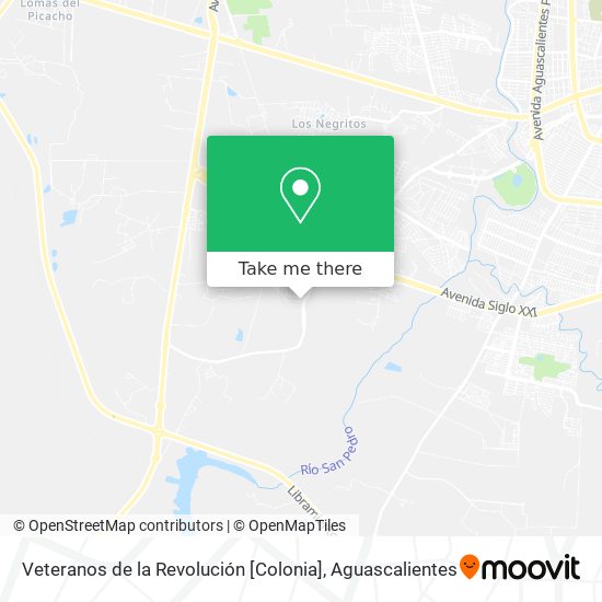 Veteranos de la Revolución [Colonia] map