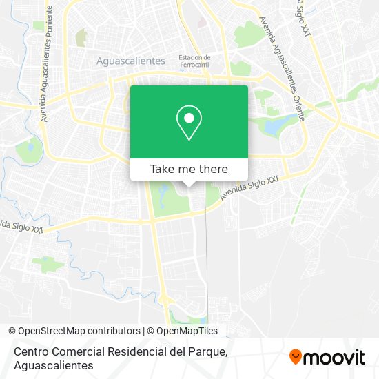 Centro Comercial Residencial del Parque map