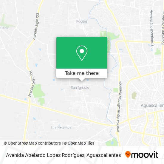 Mapa de Avenida Abelardo Lopez Rodríguez
