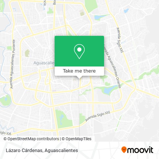 Lázaro Cárdenas map