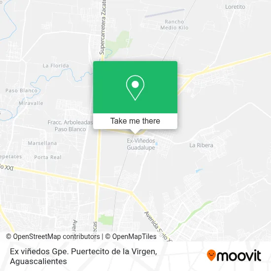 Ex viñedos Gpe. Puertecito de la Virgen map