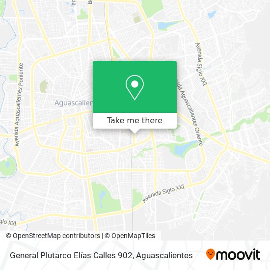 Mapa de General Plutarco Elías Calles 902