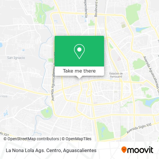 La Nona Lola Ags. Centro map