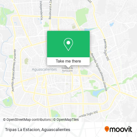 Tripas La Estacion map