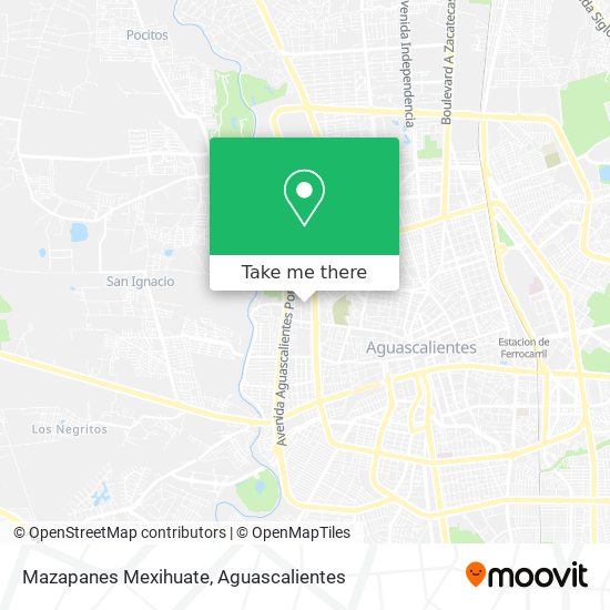 Mapa de Mazapanes Mexihuate