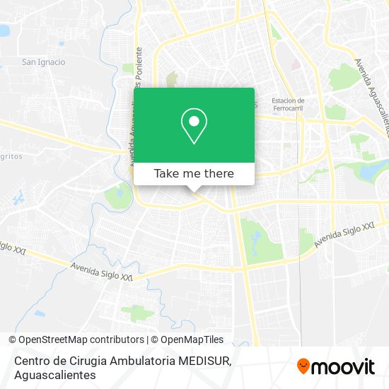 Centro de Cirugia Ambulatoria MEDISUR map