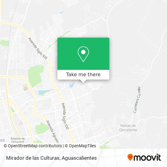 Mirador de las Culturas map
