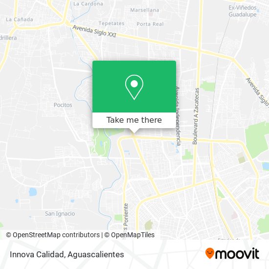 Mapa de Innova Calidad