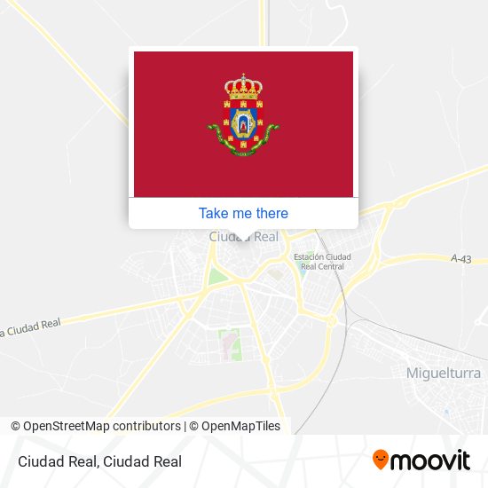 mapa Ciudad Real