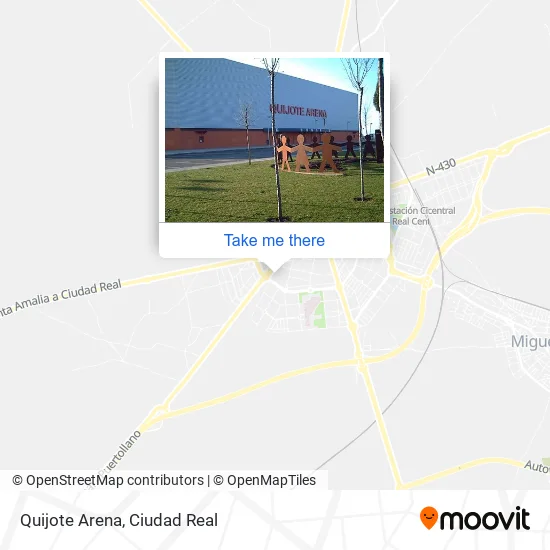 Quijote Arena map