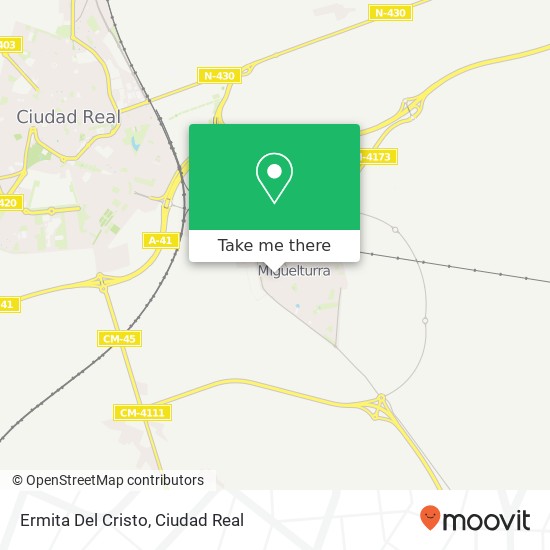 Ermita Del Cristo map