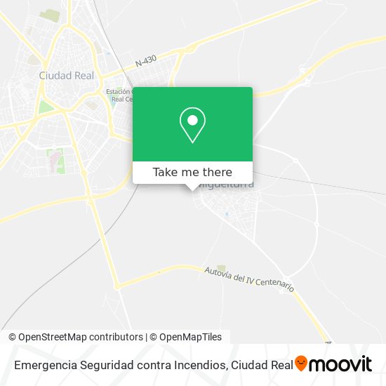 Emergencia Seguridad contra Incendios map