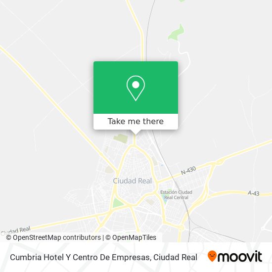 Cumbria Hotel Y Centro De Empresas map