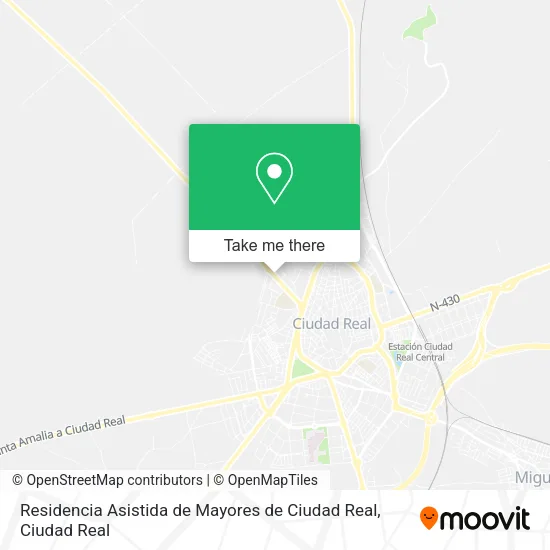 Residencia Asistida de Mayores de Ciudad Real map