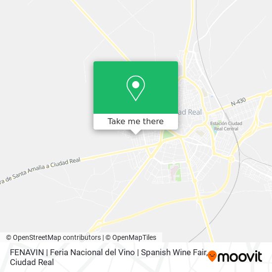 mapa FENAVIN | Feria Nacional del Vino | Spanish Wine Fair