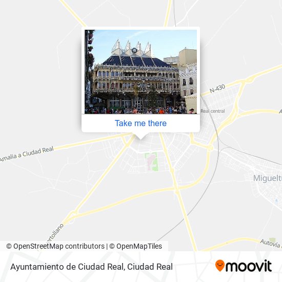 Ayuntamiento de Ciudad Real map